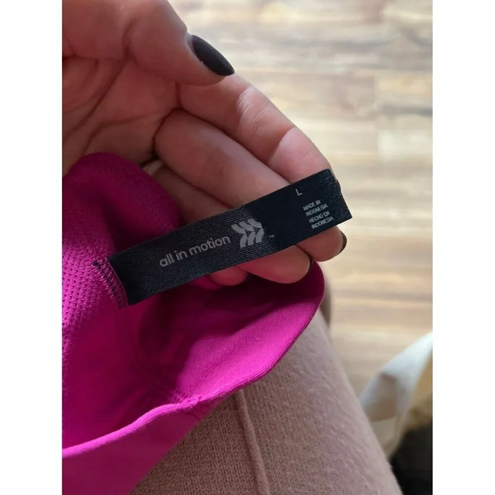 all in motion magenta activewear